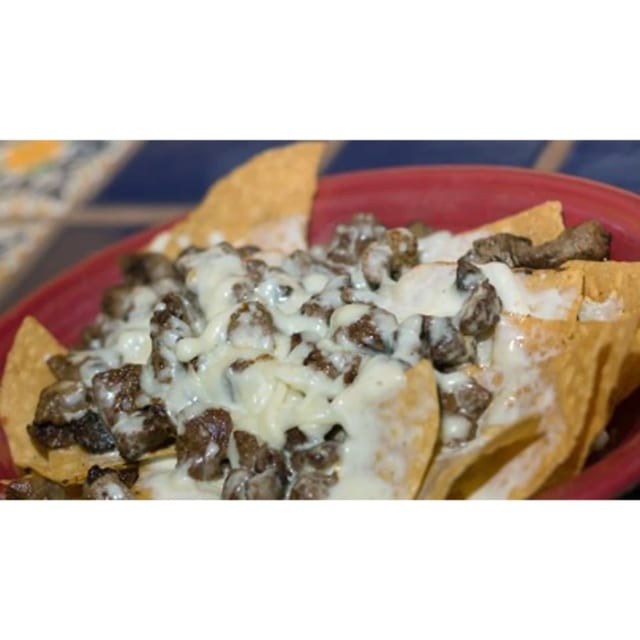 Cheese Nachos.