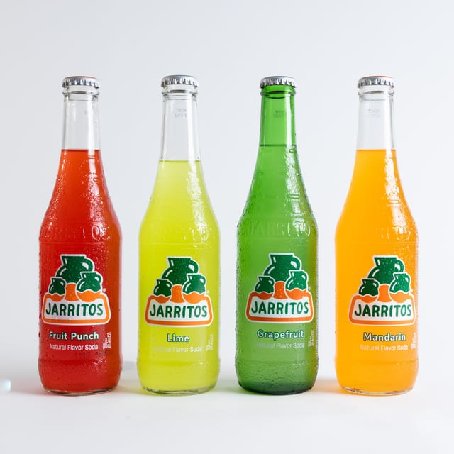 Mexican Jarritos.