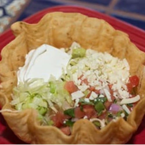Lunch Taco Salad.
