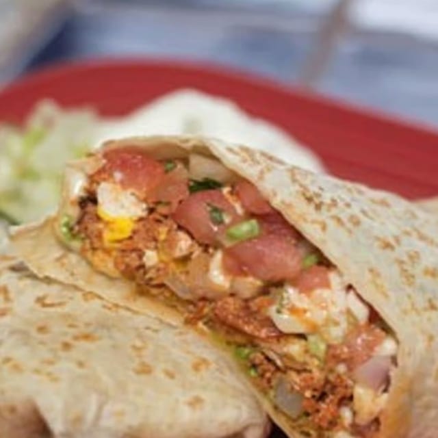 Mexican Breakfast Burrito.