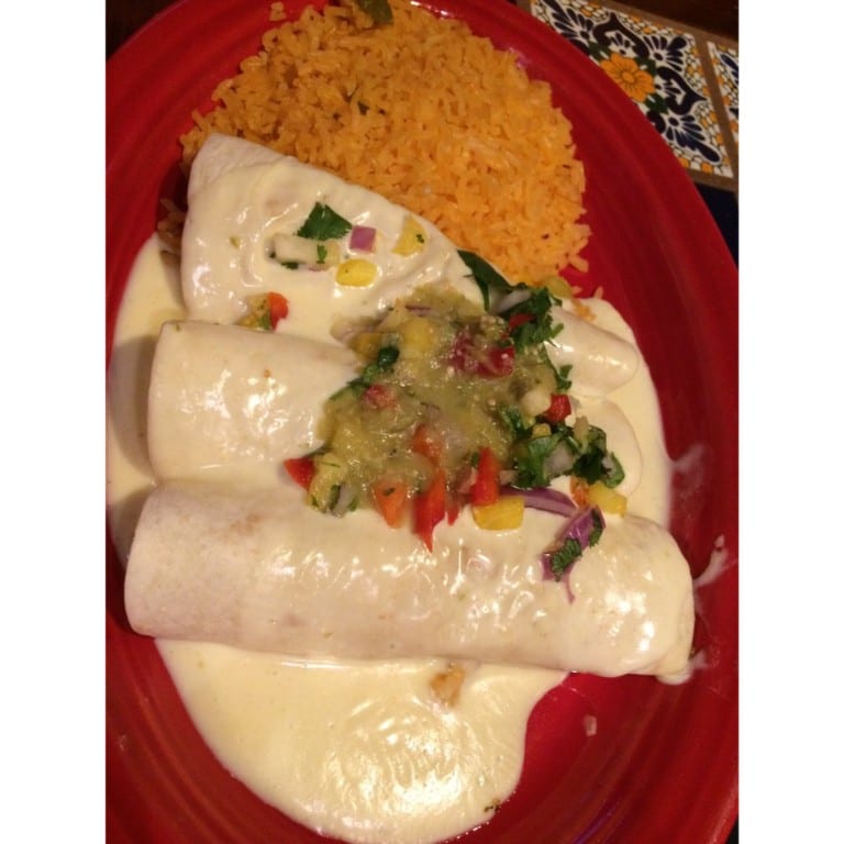 Enchiladas Suizas.