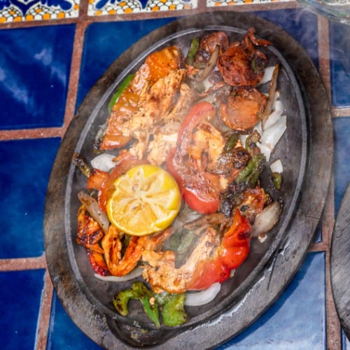 Fajitas Los Cocos.