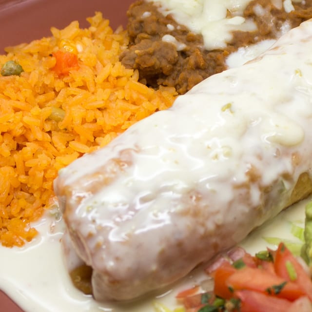 Lunch Chimichanga.
