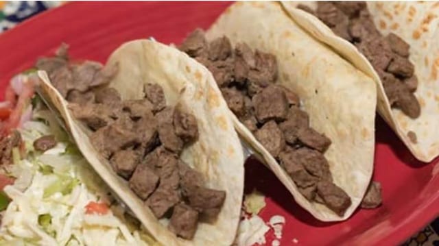 Tacos Asada.