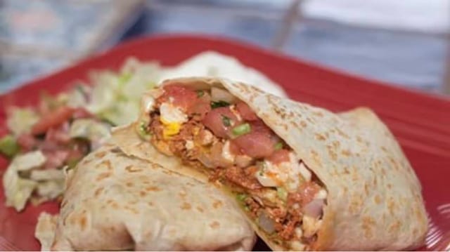 Cocos Breakfast Burrito.
