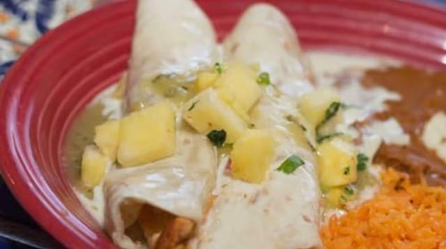 Enchiladas Suizas.