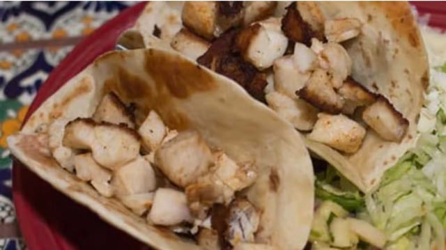 Dos Fish Tacos.